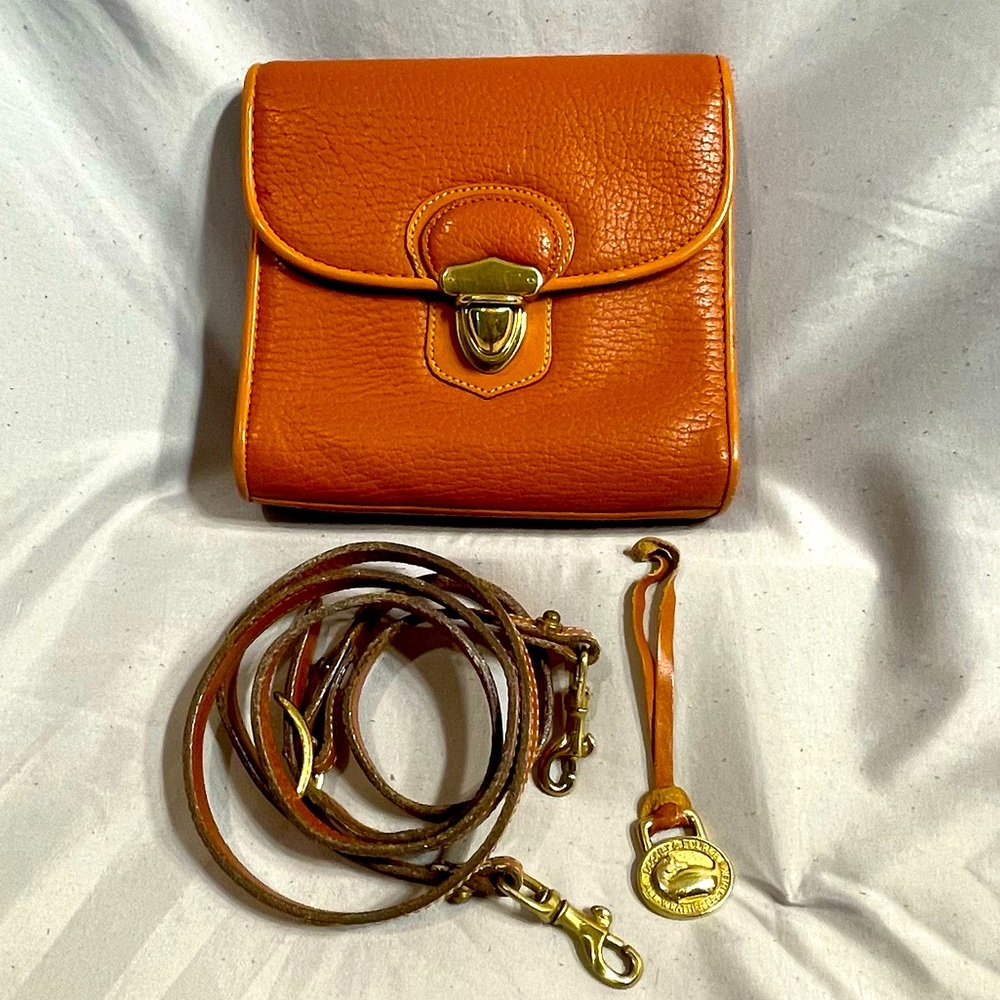 Dooney & Bourke Vintage Crossbody with Original Solid Duck Charm